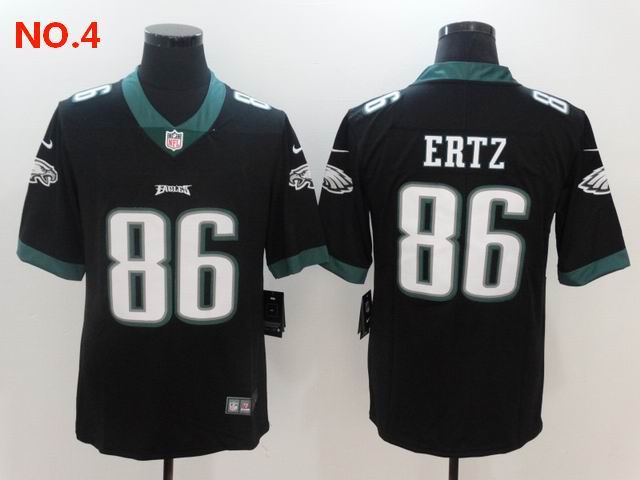 Men's Philadelphia Eagles #86 Zach Ertz Jersey NO.4;